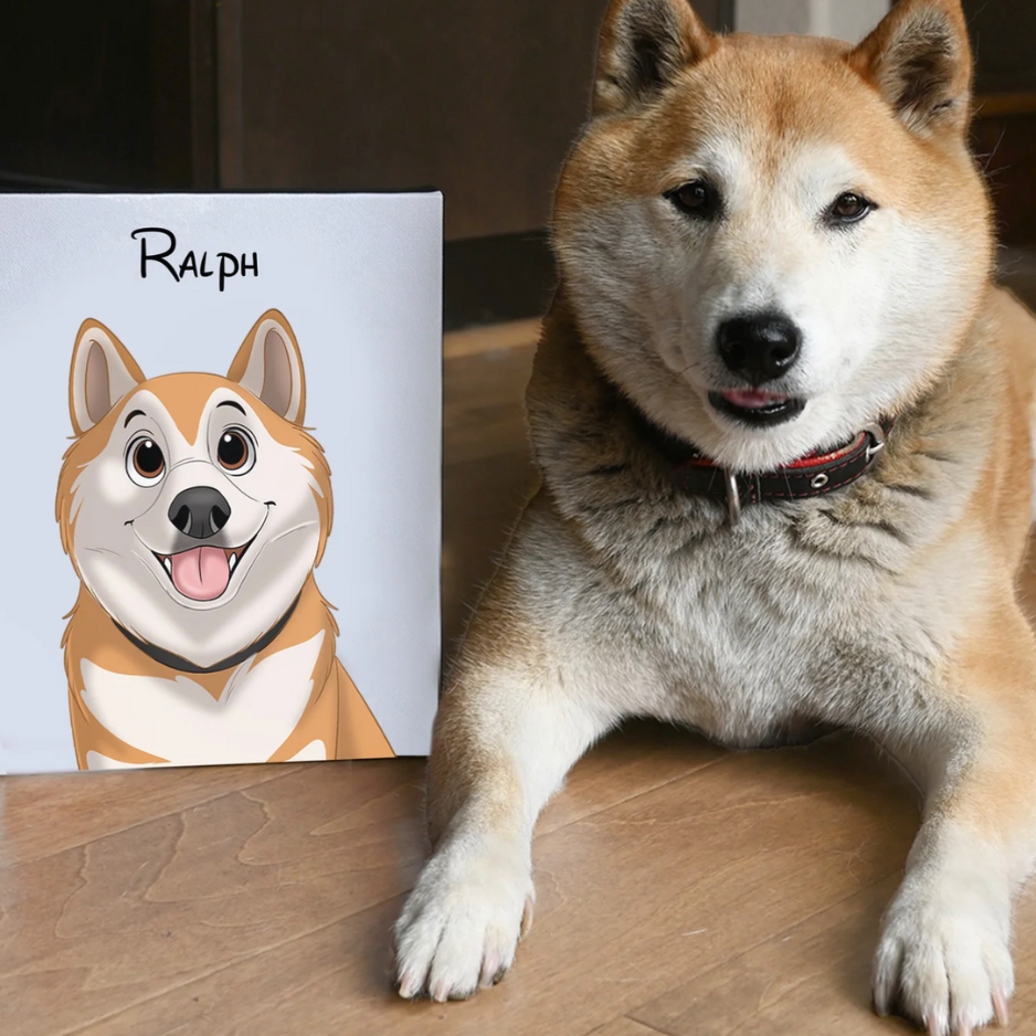 Disney-fied Pet Portraits