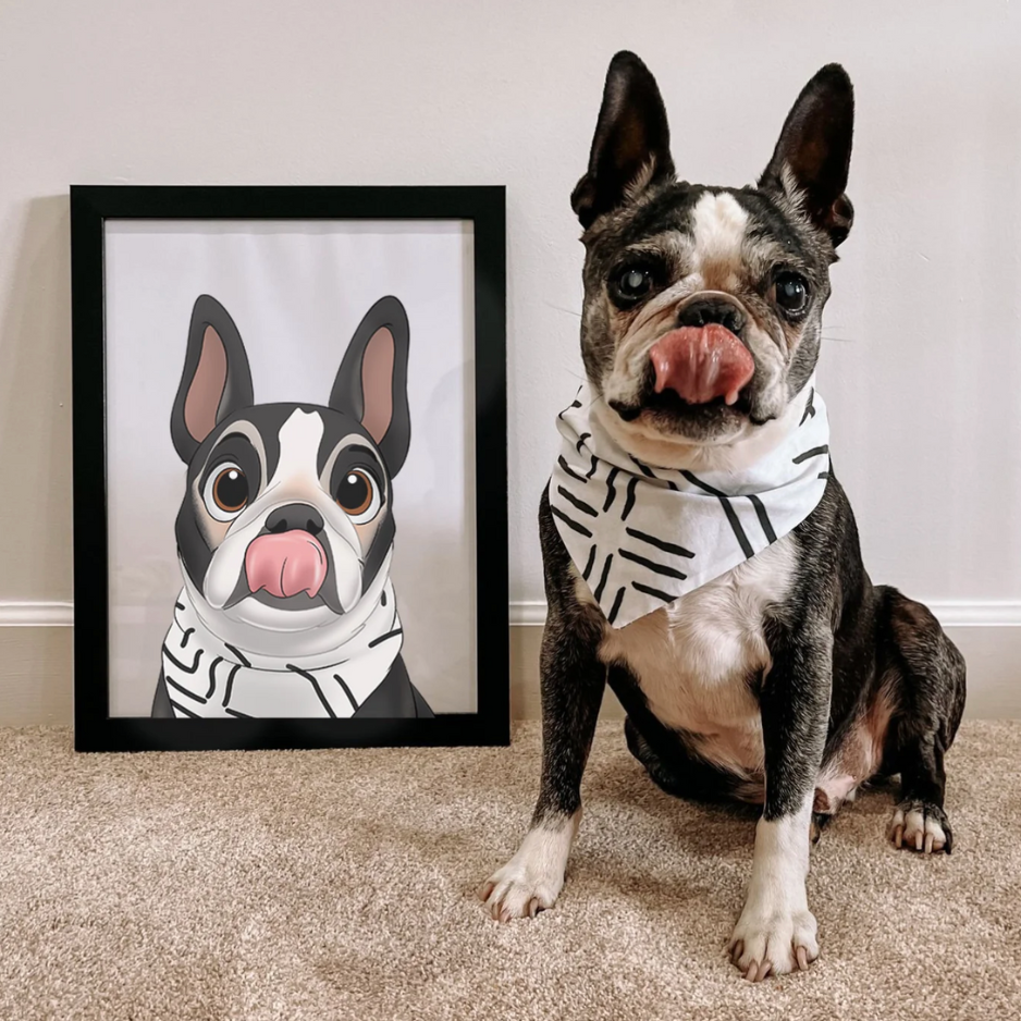 Disney-fied Pet Portraits