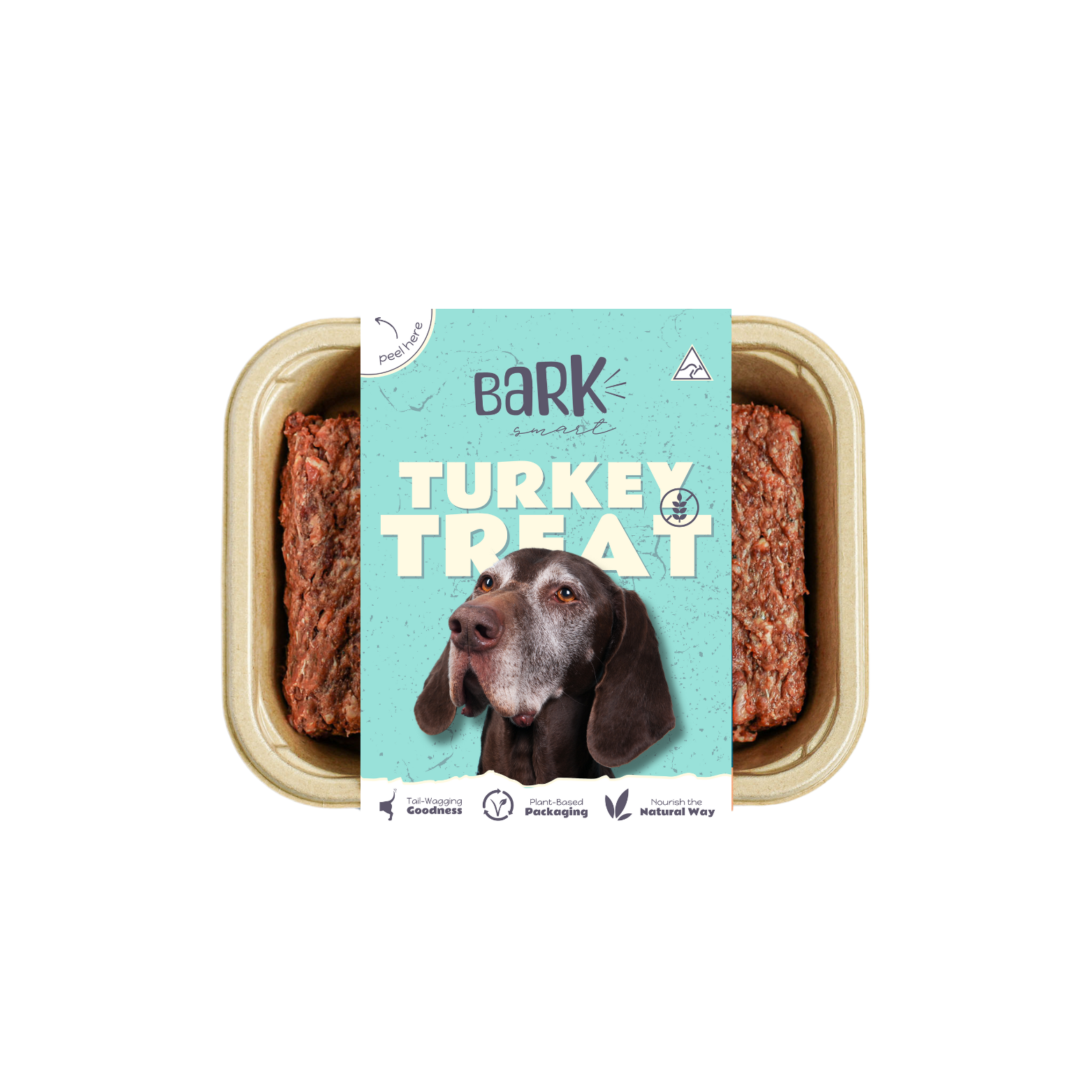 Half Bowl 800g ChickenFree Bark Smart